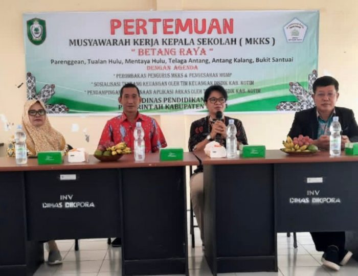 Disdik Kotim Gelar Pertemuan Musyawarah Kerja Kepala Sekolah