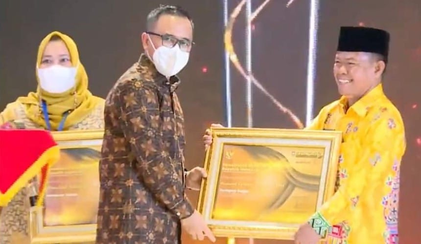 Kobar Raih Peringkat ke Tiga Nasional dalam Realisasi Pendapatan Daerah Tahun 2021