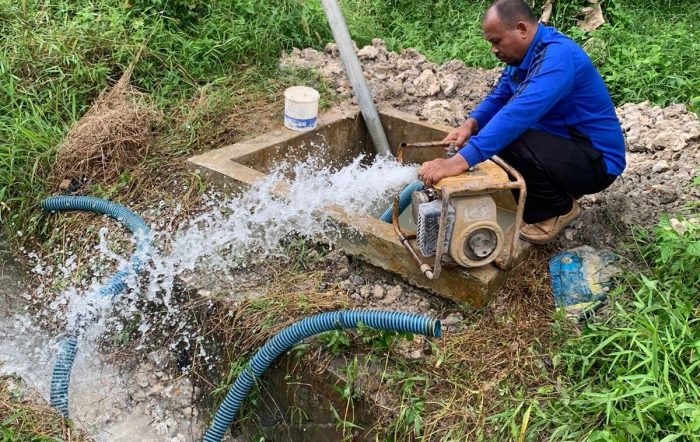 Jaga Kualitas Sumber Air Bersih, PDAM Tirta Arut Lakukan Perawatan Sistem Produksi