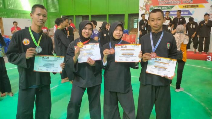 Pelajar SMPN 3 Sampit Berhasil Mendulang Medali pada Porkab 2022