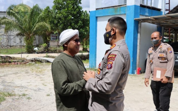 Jalin Silaturahmi, Kapolres Kobar Berkunjung Ke Pondok Pesantren Dar Ar Raudah
