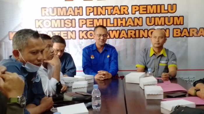 KPU Kobar Usulkan Perubahan Dapil di Pemilu 2024