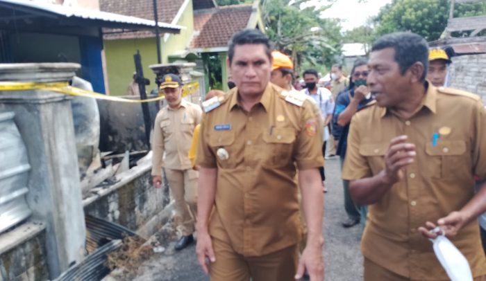 Selama Enam Bulan Terakhir Dinsos Kobar Sudah Bantu Belasan Rumah Korban Kebakaran