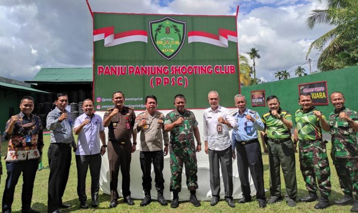Ini Pesan Danrem Usai Resmikan Panju Panjung Shooting Club