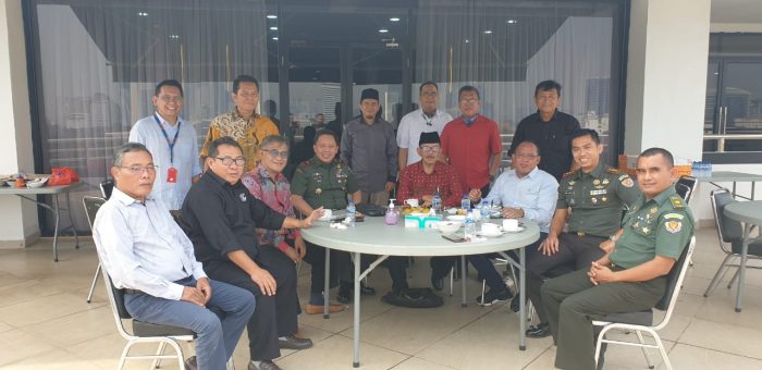 SC Rapimnas SMSI Gelar Rapat Bersama Pusat Sandi dan Siber TNI AD