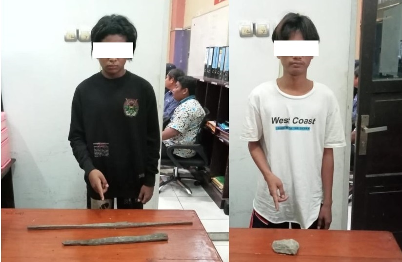 Dua Pengguna Knalpot Brong ini Aniaya Pemuda Lain yang Sedang Asik Nonkrong