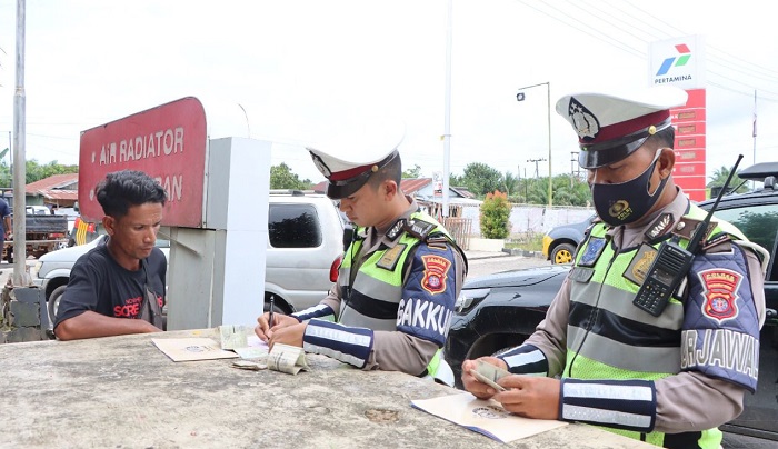 Incar Pelangsir dan Preman, Polres Kotim Mata-Matai SPBU