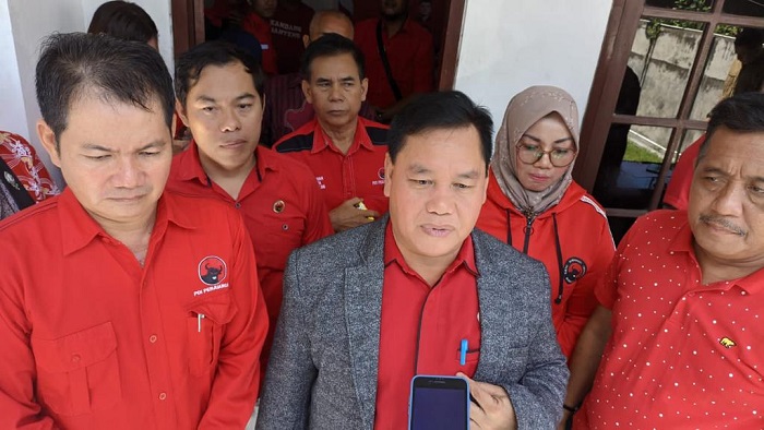 Perdana Pimpin Rapat di PDIP Kotim, Halikin Sebut Penguatan PAC Jadi Target Utama
