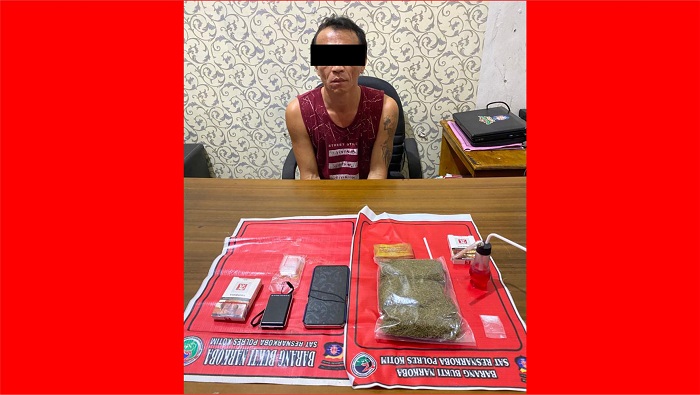 Miliki Ganja Sintetis dan Sabu, Pria di Sampit Dibekuk Polisi