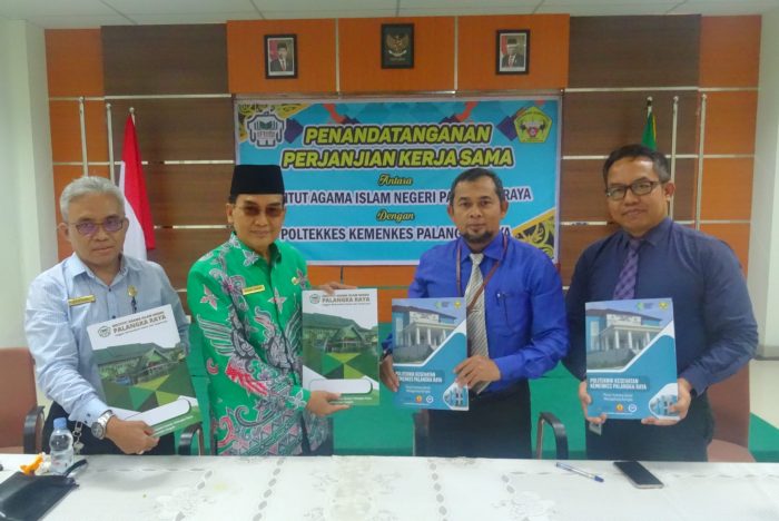 Poltekkes Kemenkes Palangka Raya Teken MOU dengan IAIN Palangka Raya