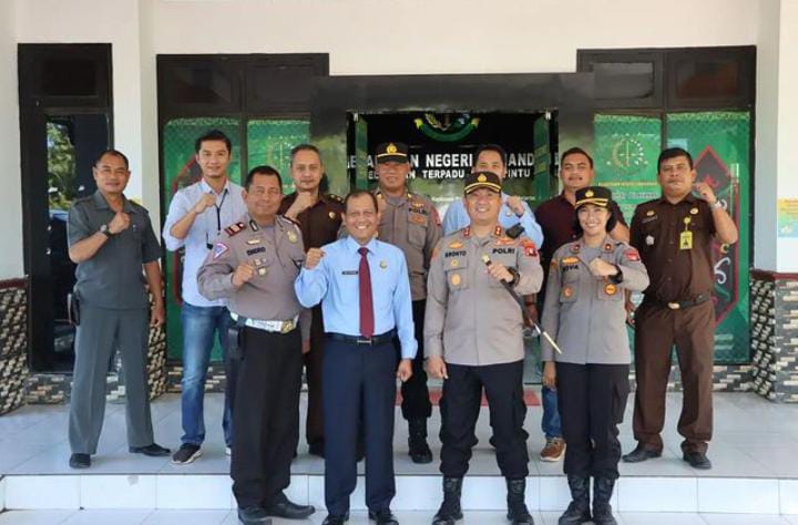 Tingkatkan Sinergitas dan Silaturahmi, Kapolres Kunjungi Kejaksaan Negeri Lamandau