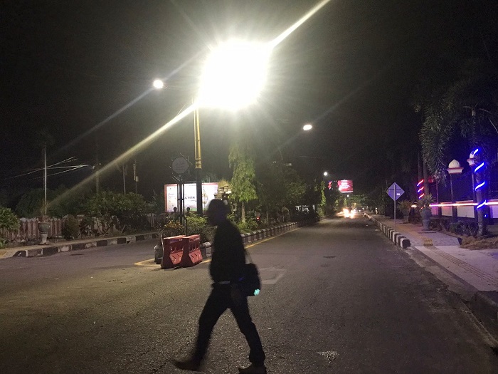 Kenapa ya Lampu Jalan di Sampit Warna Putih? Ini Penjelasan Dishub Kotim