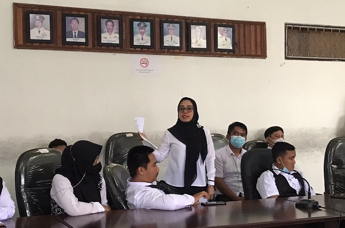 BKPSDM Persilakan Laporkan Jika ada Oknum Pejabat yang Terima Gratifikasi Tekon
