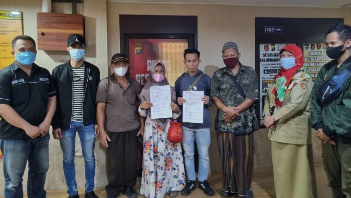 Polres Kobar Selesaikan Kasus Penganiayaan Lewat Restorative Justice