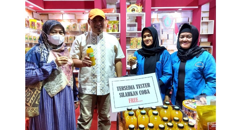 Heru Hidayat Apresiasi Inovasi Keberagaman Produk Lokal pada Gelaran Kalteng Expo 2022