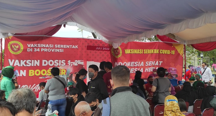 Pemko Gelar Vaksinasi Massal dalam Rangka HUT Kota Palangka Raya ke-65