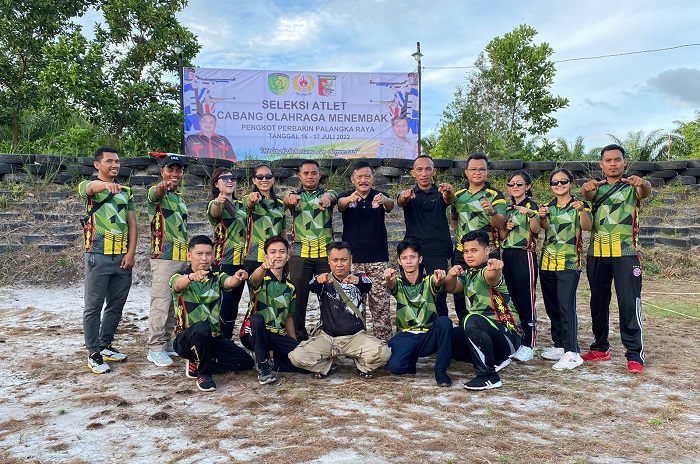 Perbakin Kota Palangka Raya Gelar Seleksi Atlet Menembak untuk Persiapan Porprov 