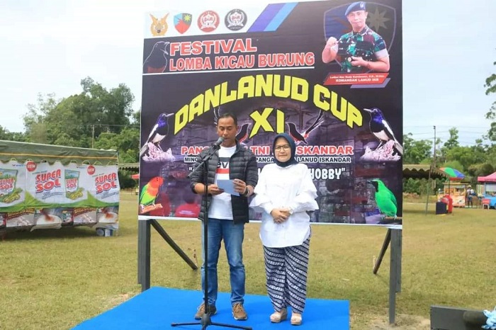 Lanud Iskandar Kembali Gelar Danlanud Cup XI Festival Lomba Burung Berkicau