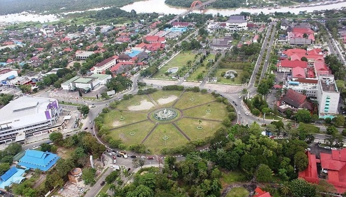 Siap-siap! Bundaran Besar Palangka Raya Bakal Segera Direnovasi