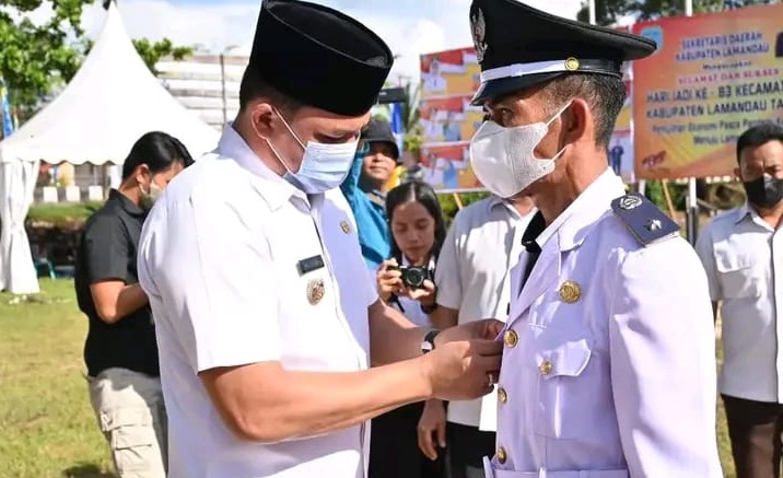Ini Pesan Bupati Lamandau untuk Dua Pj Kades yang Baru Dilantik