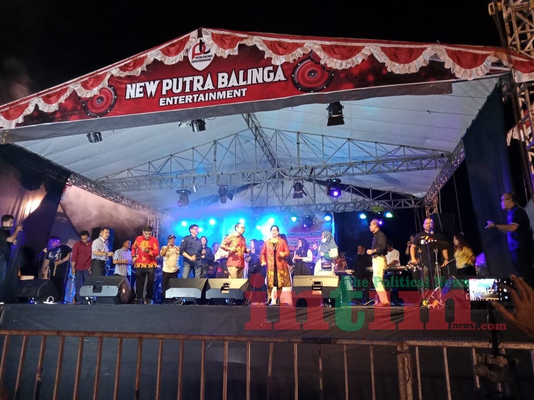 Puncak HUT ke-20 Katingan Meriah, Warga Padati Lapangan Sport Center