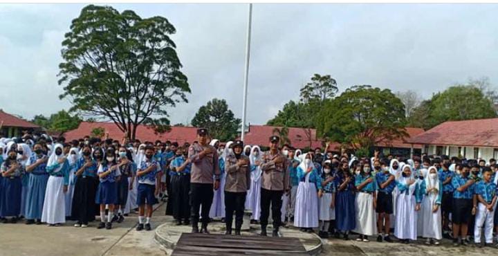 50 Siswa SMAN 1 Bulik Mendaftar Jadi Anggota Saka Bhayangkara