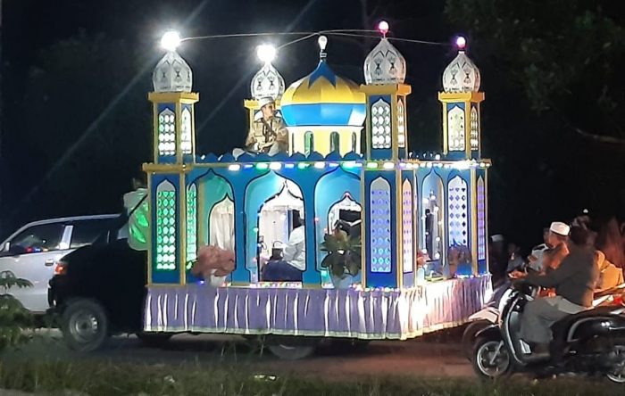 Pawai Budaya Tahun Baru Islam 1444 Hijriah di Sungai Tendang Berlangsung Meriah