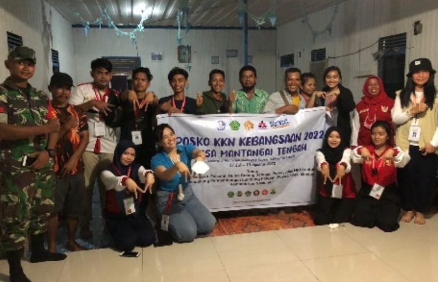 Kades Mentangai Tengah Optimis Mahasiswa KKN Kebangsaan Bisa Berkontribusi Banyak