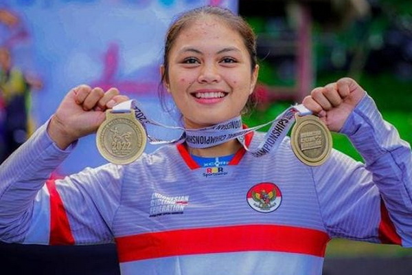 Tak Gentar Hadapi Atlet Asing, Riska Siap Tampil Maksimal