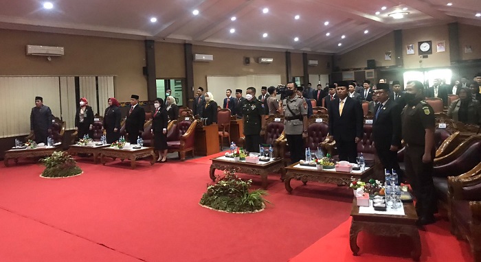 DPRD Kotim ikuti Sidang Tahunan MPR RI dan Pidato Kenegaraan Presiden