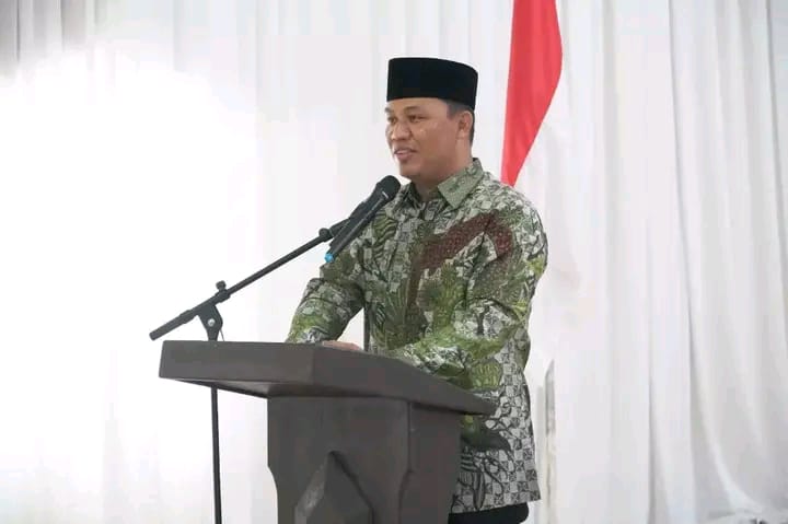 Hadiri Pelantikan Pengurus PC Muslimat NU Kabupaten Lamandau, ini Harapan Bupati