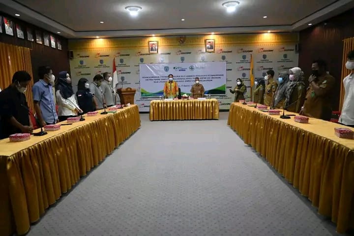 RSUD Lamandau Laksanakan Perpanjangan PKS dengan BPJS Ketenagakerjaan