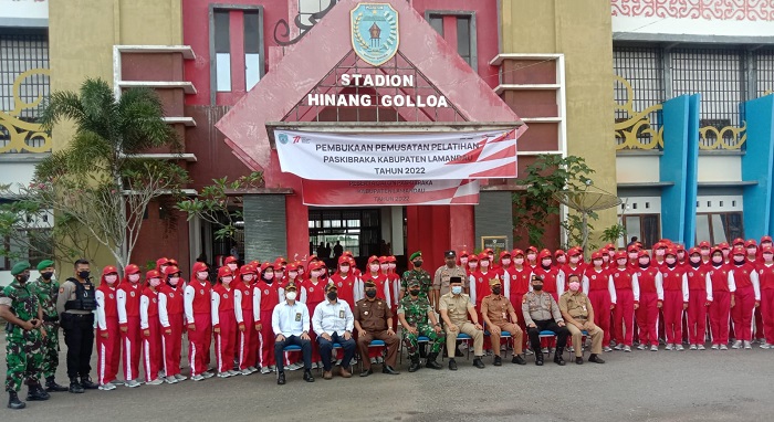 72 Pelajar Terpilih Jadi Calon Personel Paskibra Kabupaten Lamandau