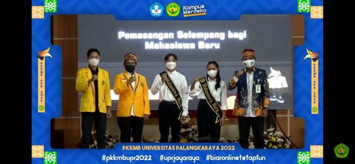 4610 Mahasiswa Ikuti PKKMB Universitas Palangka Raya Tahun 2022