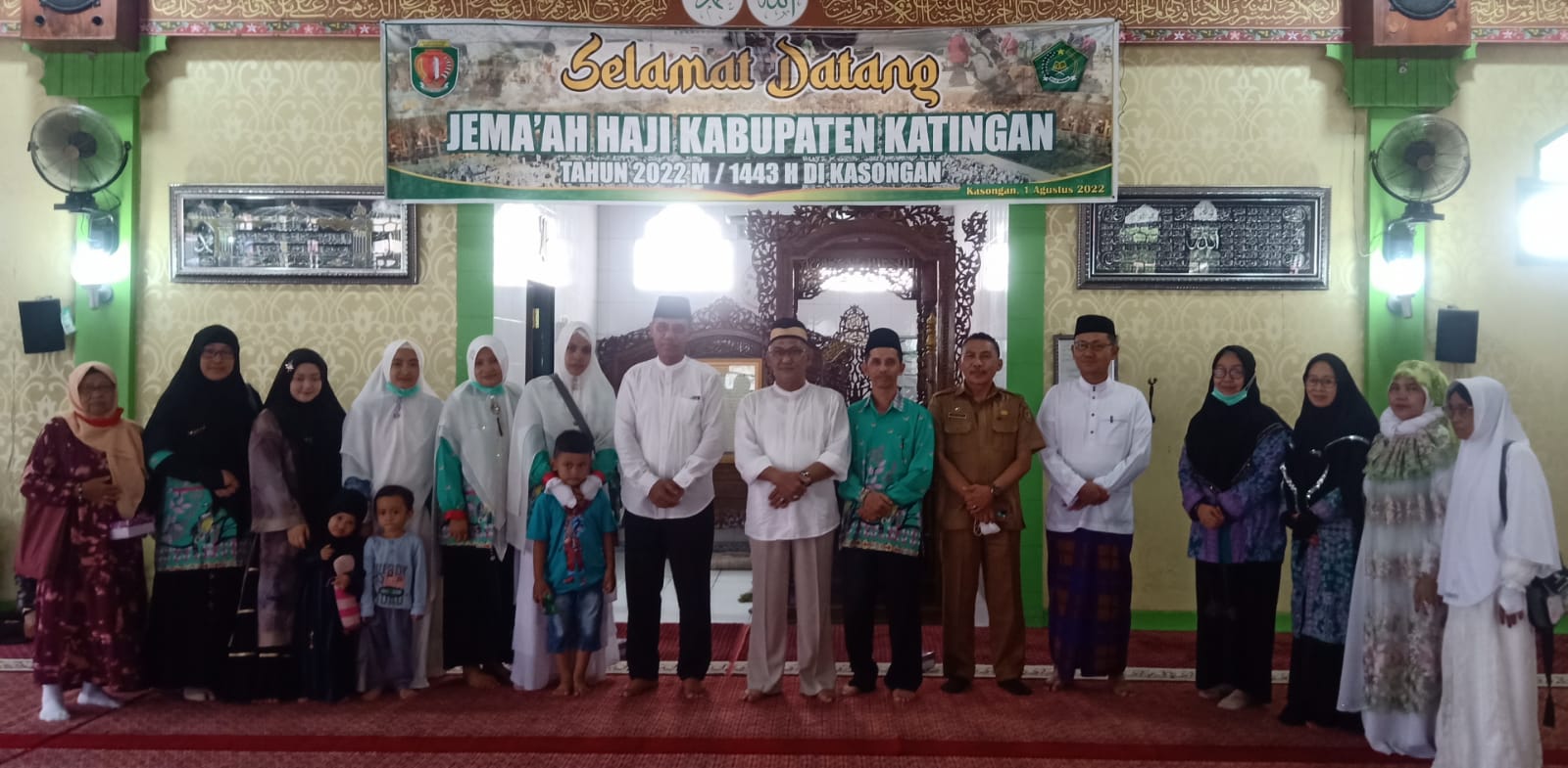 Telah Tunai Rukun Islam yang Kelima bagi 46 Masyarakat Katingan