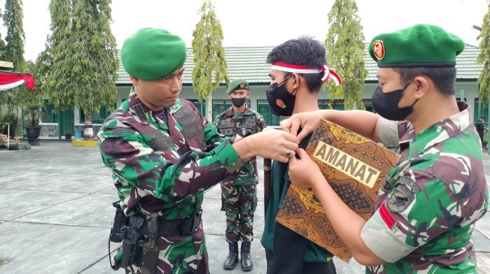 Puluhan Eks Napi Ikut Latihan Bela Negara di Kodim 1014 Pangkalan Bun