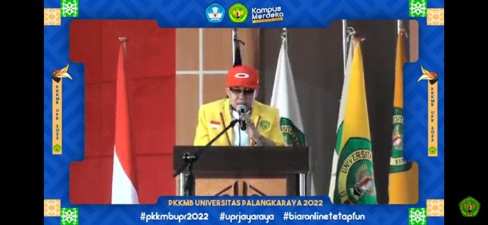 Rektor Jabarkan Semangat Huma Betang UPR Kepada Mahasiswa Baru