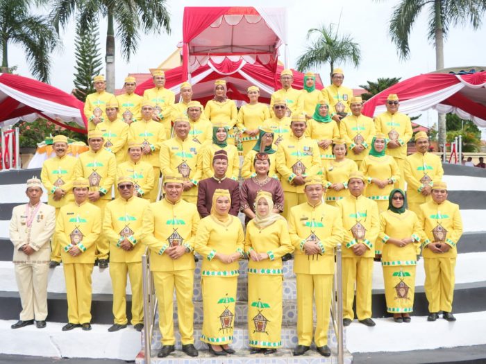 Peringatan HUT Kabupaten Lamandau Ke-20 Digelar di Halaman Kantor Bupati