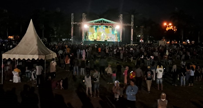 Malam Puncak HUT Kabupaten Lamandau ke-20 Dimeriahkan Artis Ibu Kota