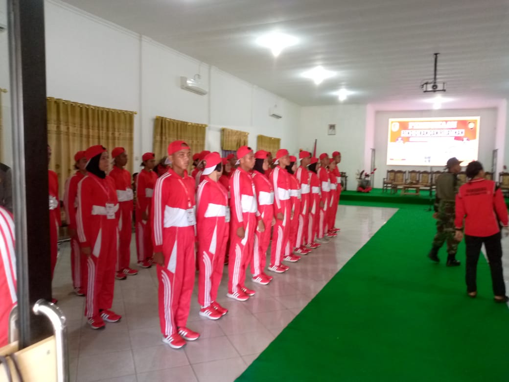 Sebanyak 66 Peserta Mengikuti Diklat Paskibraka di Katingan