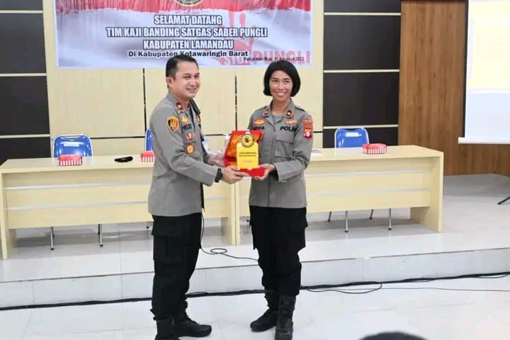 Satgas Saber Pungli Lamandau Kaji Banding ke Kobar untuk Belajar Susun Program di Tahun 2022,