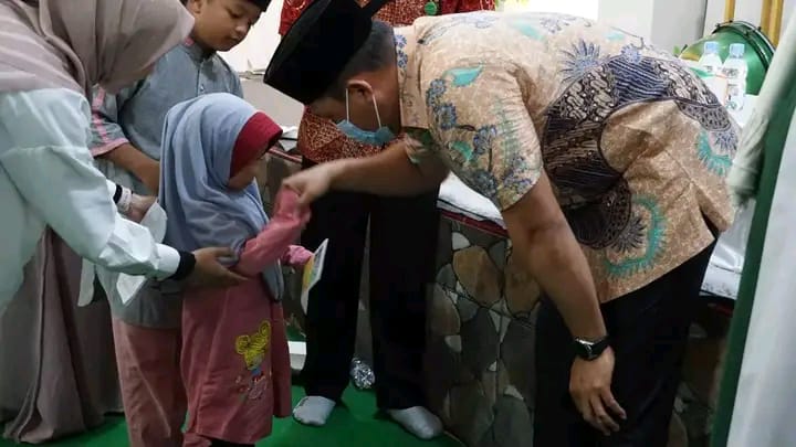 Hadiri Acara Santunan Anak Yatim, Bupati Dukung Kegiatan Positif di Kabupaten Lamandau