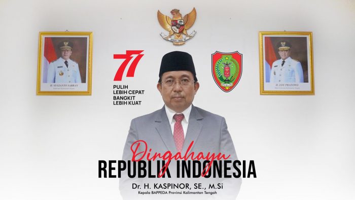 Ini Pesan Ketua ICMI Kalteng dalam Peringatan HUT RI ke-77
