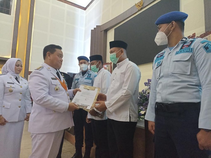 Ratusan WBP Lapas Sampit Terima Remisi di Hari Kemerdekaan