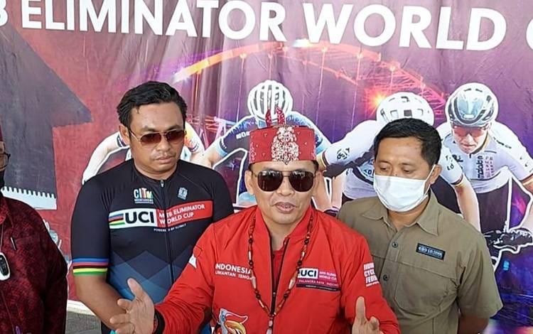 Agustiar Sabran: Persiapan UCI MTB Sudah 95 Persen, Tinggal Merapikan Tribun Penonton