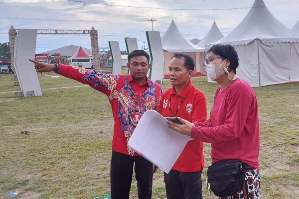 Meriahkan UCI MTB Eliminator World Cup 2022, Puluhan UMKM Hadir di Betang Expo