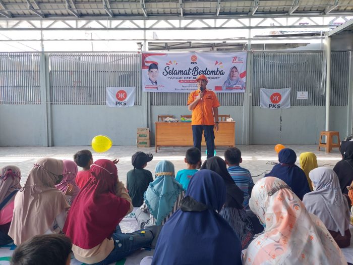 Meriahkan HUT ke-77 RI, PKS Kalteng Gelar Lomba untuk Anak-Anak dan Orang Dewasa