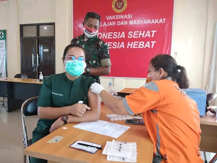 31 Nakes di Lamandau Suntik Vaksin ke Empat