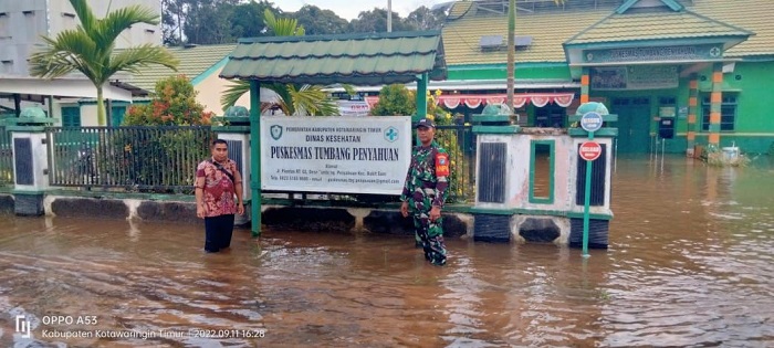 Puskesmas Tumbang Penyahuan Terendam Banjir, Pelayanan Dialihkan