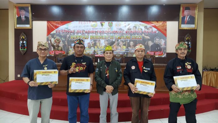 RNH Apresiasi Gelaran Festival Beladiri Tradisional Kuntau Dayak